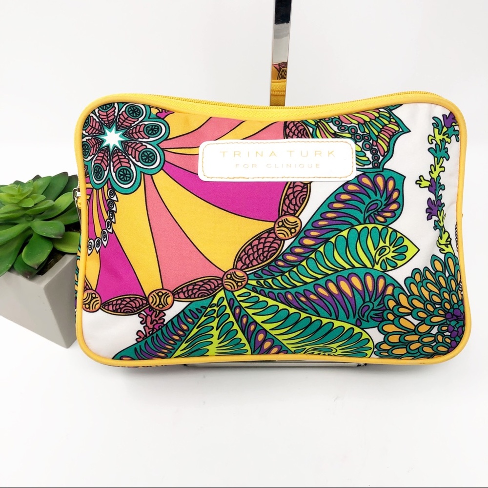 Trina Turk for Clinique Large Floral Makeup Pouch